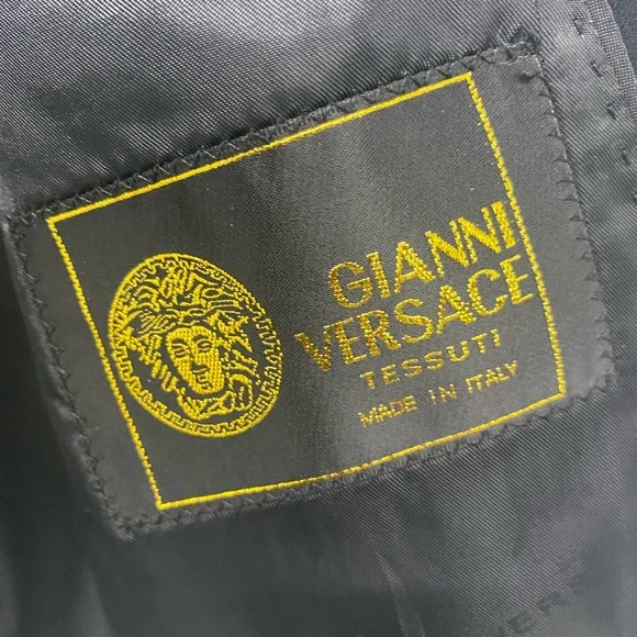 Versace Made in Italy Custom Men’s Blazer Wool